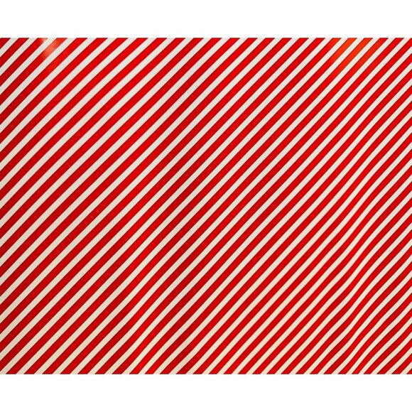 Hallmark Wrapping Paper Christmas Candy Cane Red White 90 sq ft Jumbo Roll Gift - Picture 1 of 2